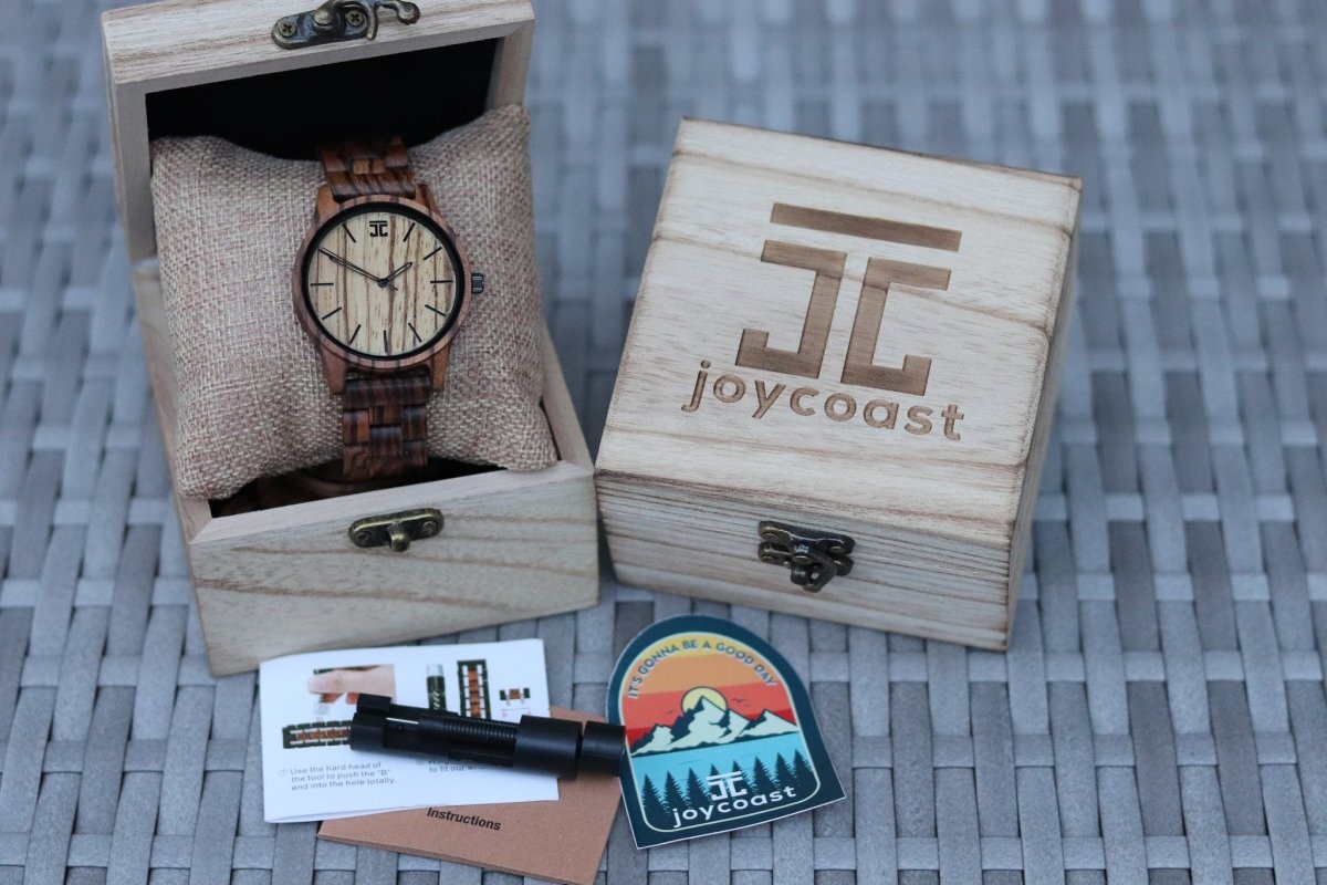 Unique Personalized Zebby | Zebrawood Watch Customized Wooden Watch Gifts for Men by Groovy Guy