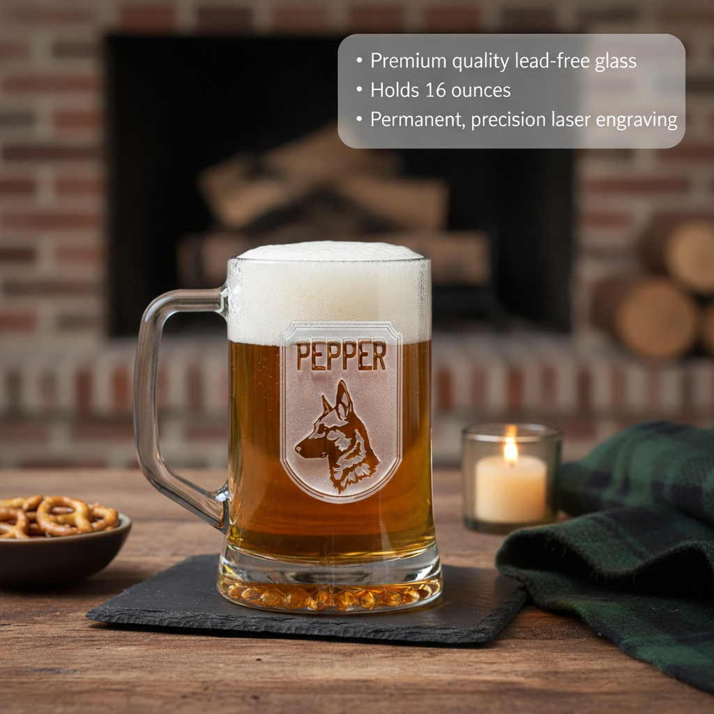 Man's Best Friend Beer Mug