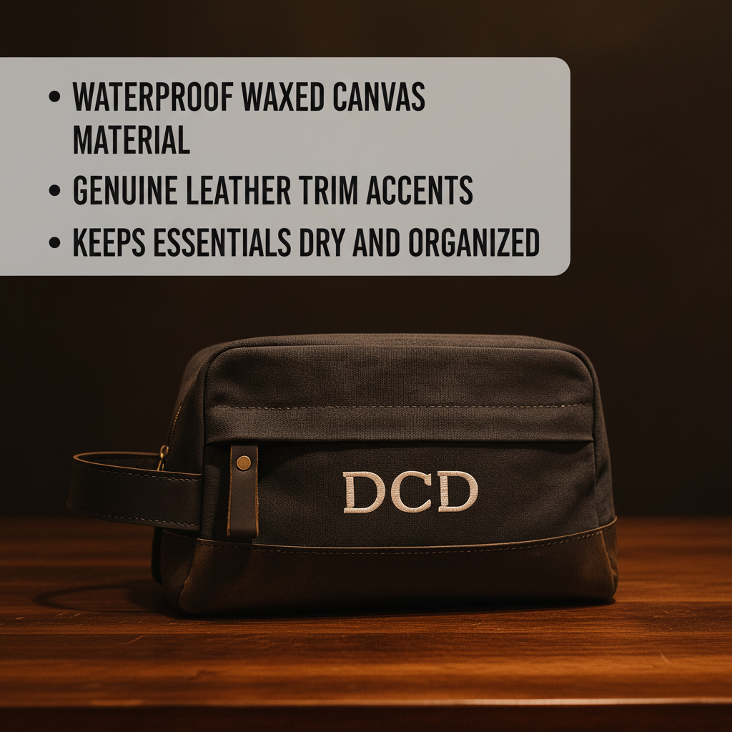 Trailblazer Personalized Toiletry Bag