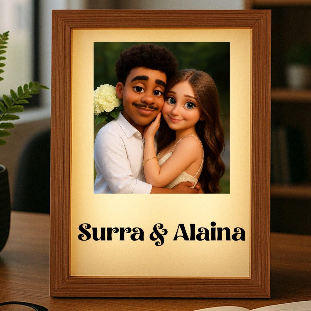 Animated Light-Up Picture Frame