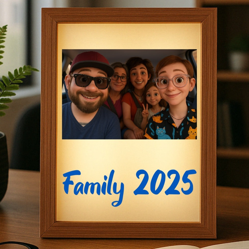 Animated Light-Up Picture Frame