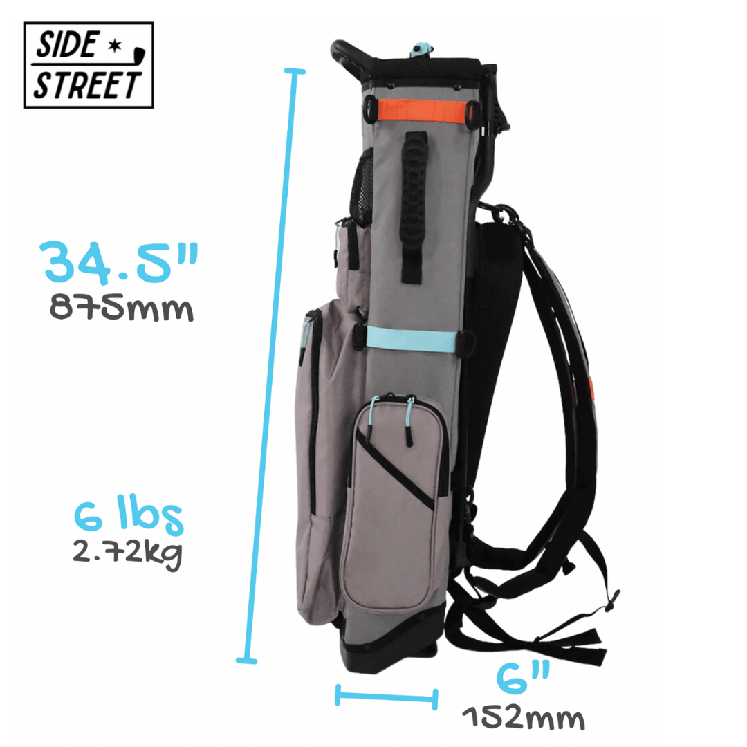 Unique Personalized The Back9 Golf Backpack Customized Golf Bags Gifts for Men by Groovy Guy