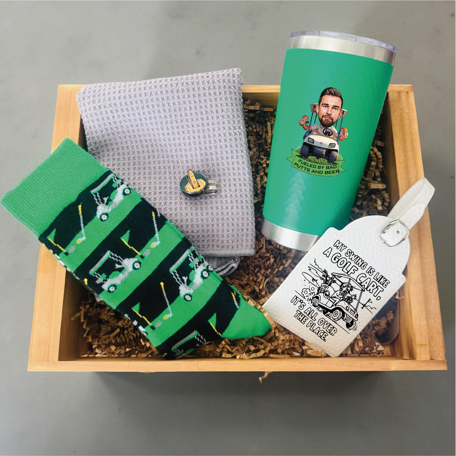 3-Putt King Gift Basket