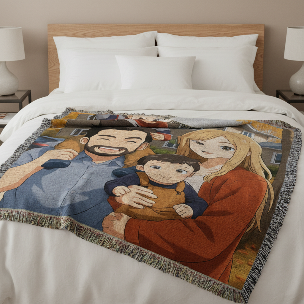 Custom Anime Blanket
