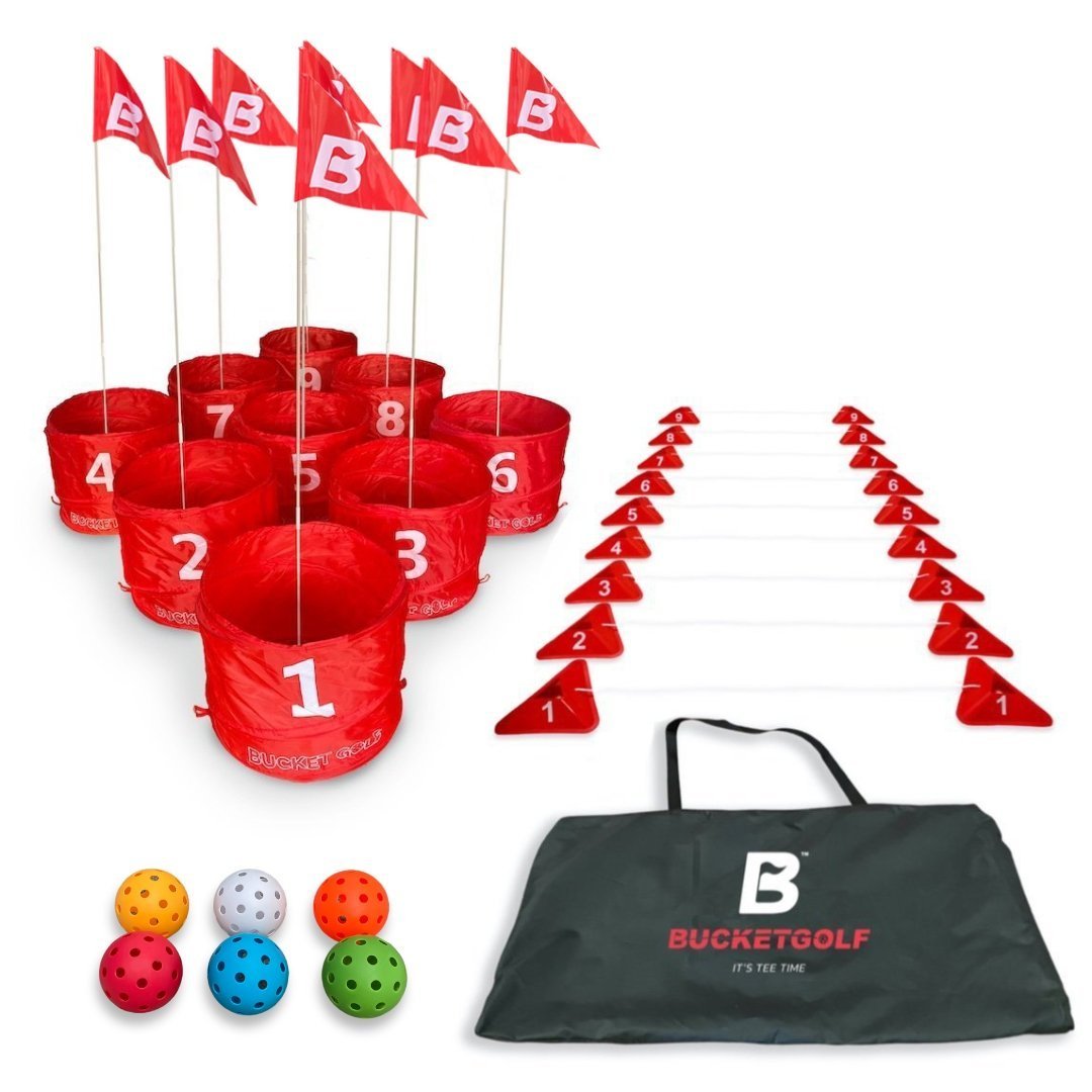 Unique Personalized BucketGolf Pro (9 hole) Customized Gifts for Men by Groovy Guy