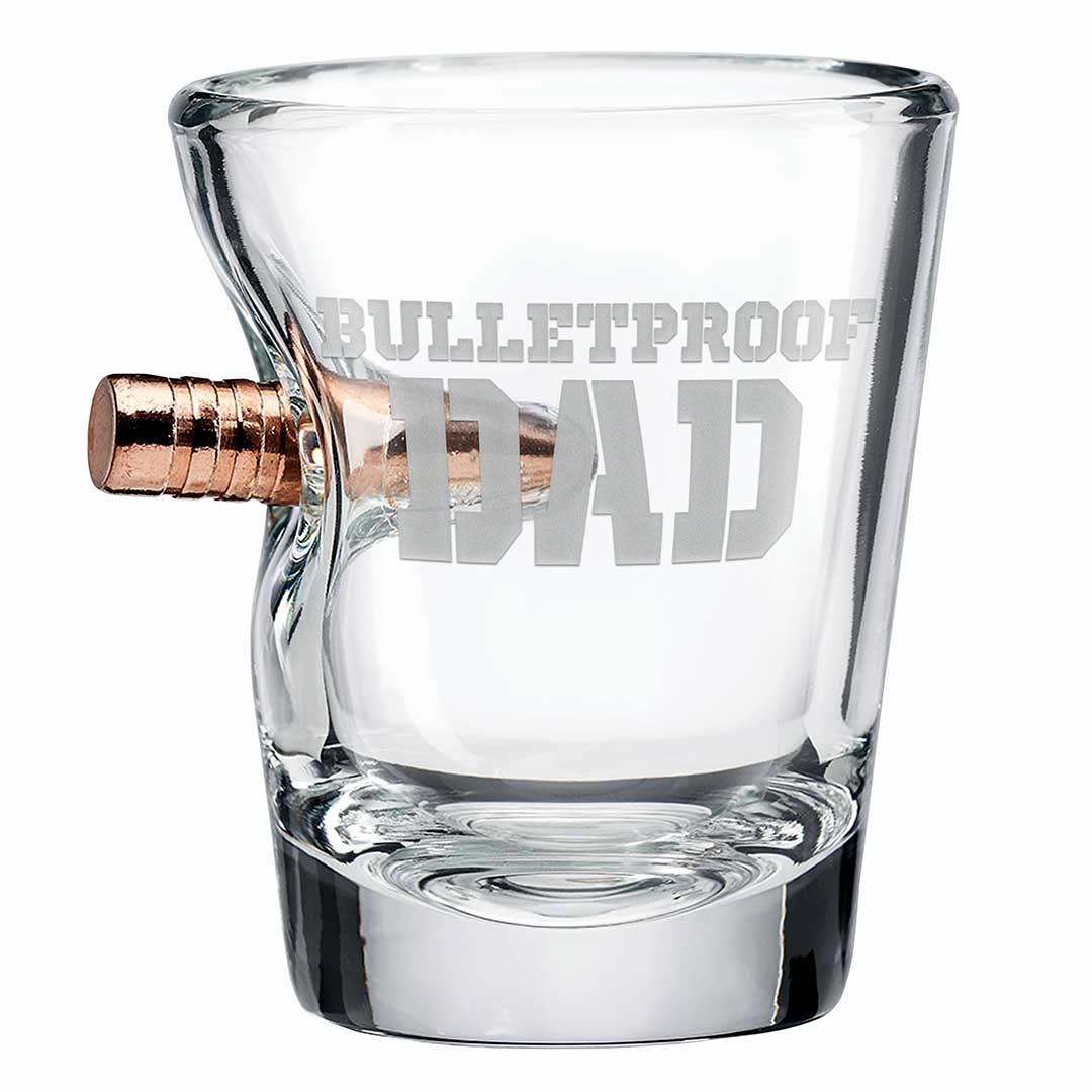 Unique Personalized Bulletproof Dad Glass Customized Gifts for Men by Groovy Guy
