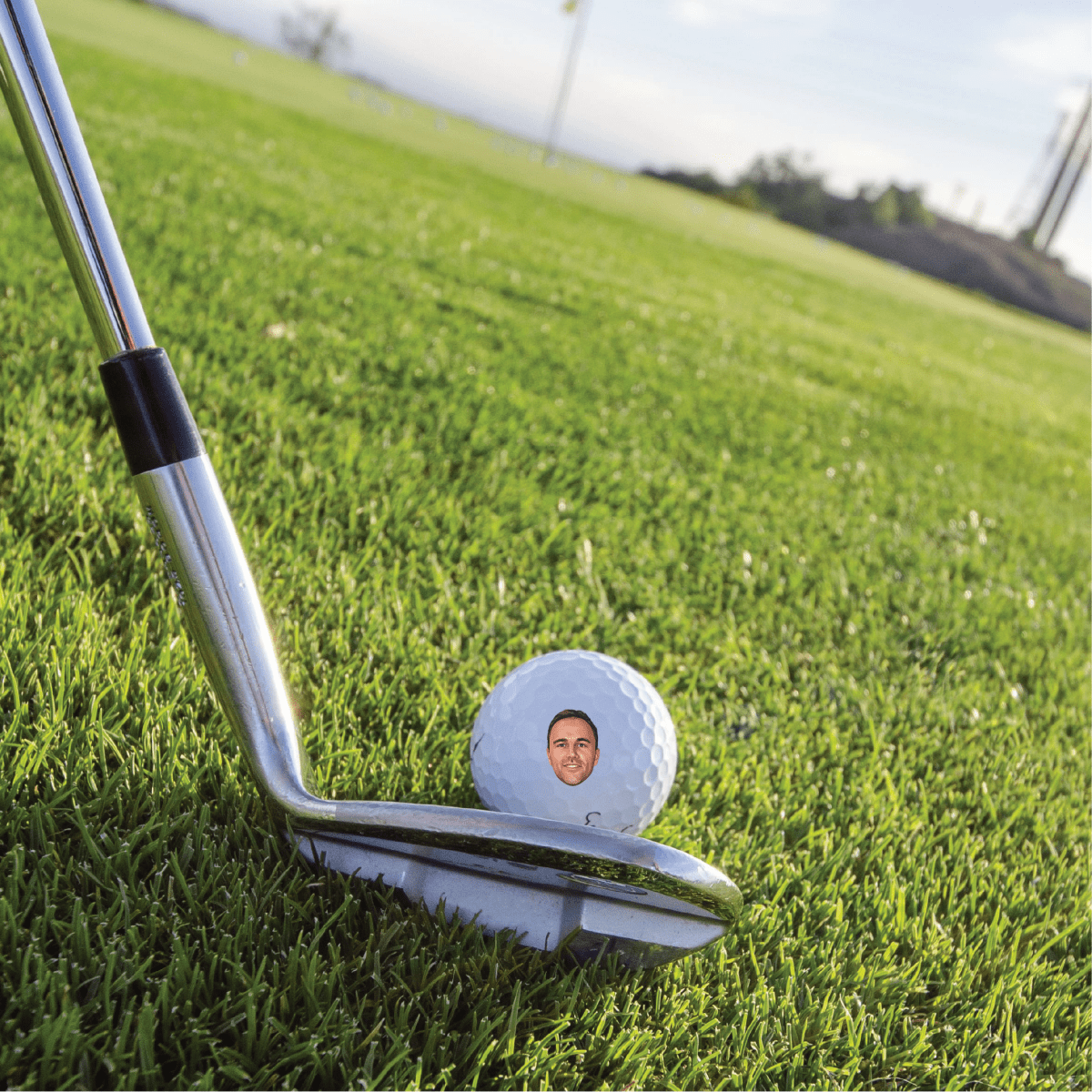 Unique Personalized Mug Shot Golf Balls Customized Golf Gifts for Men by Groovy Guy