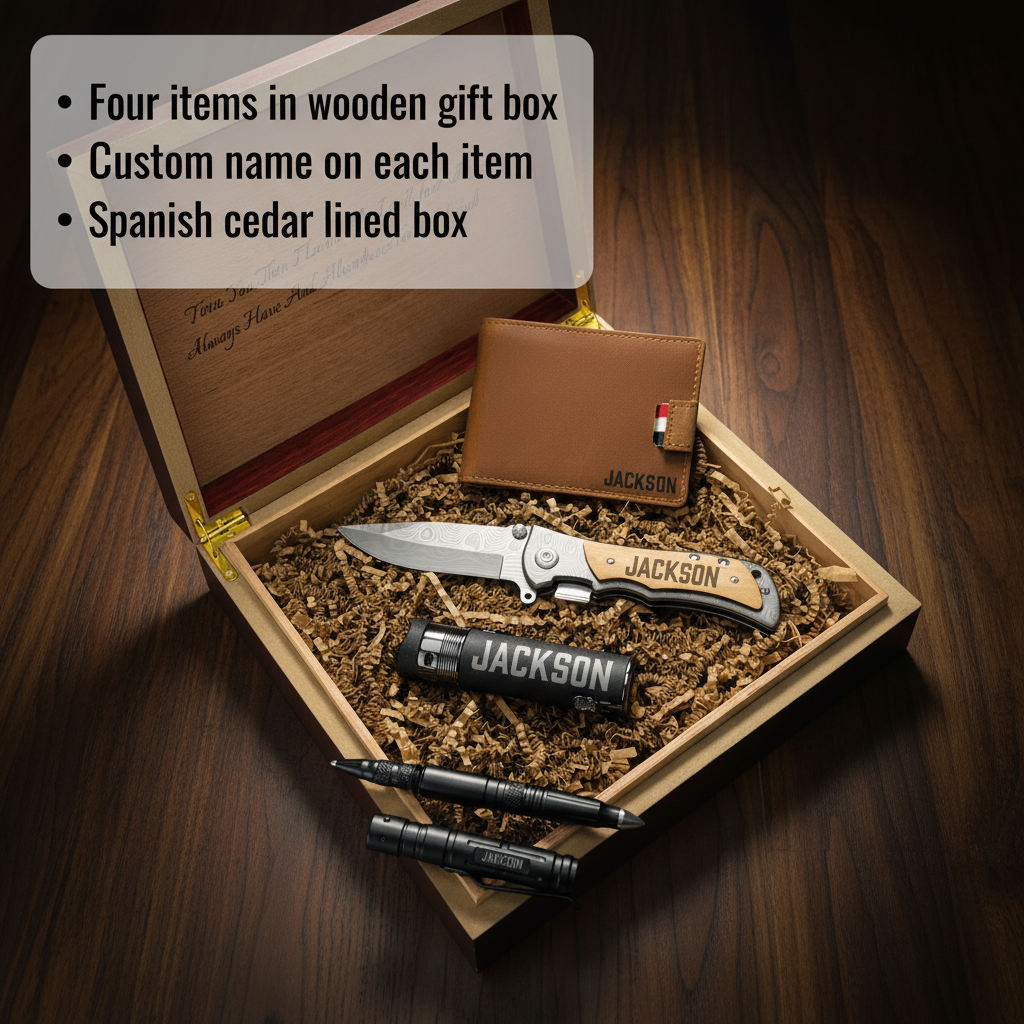 Milestone 40th Birthday Personalized Gift Set Gift Box With Everything