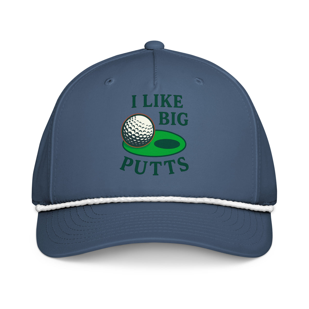 I Like Big Putts Golf Hat – Funny Printed Golf Rope Cap Golf