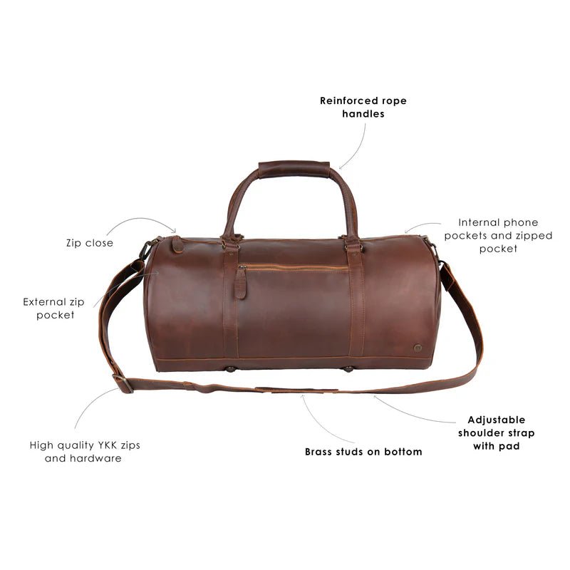 Unique Personalized The Classical Duffle Customized Man Bags Gifts for Men by Groovy Guy