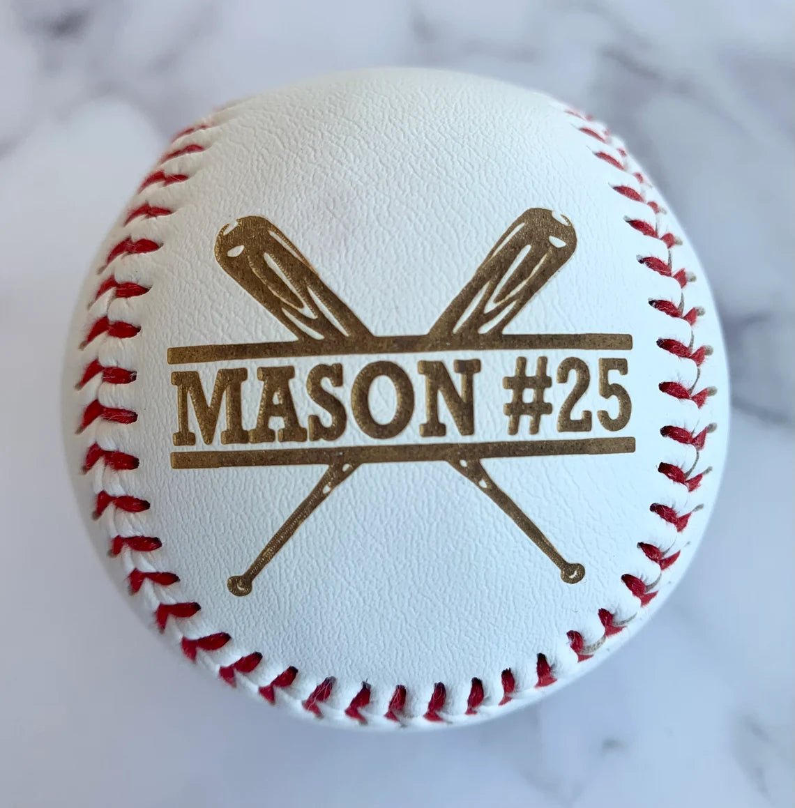 Unique Personalized Perfect Game Personalized Ball Customized Baseball Gifts for Men by Groovy Guy