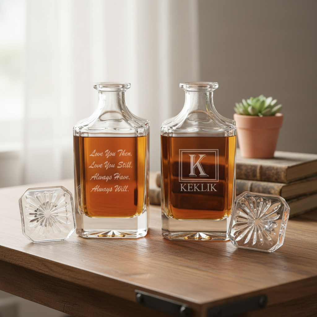Sentimental Spirits Custom Decanter
