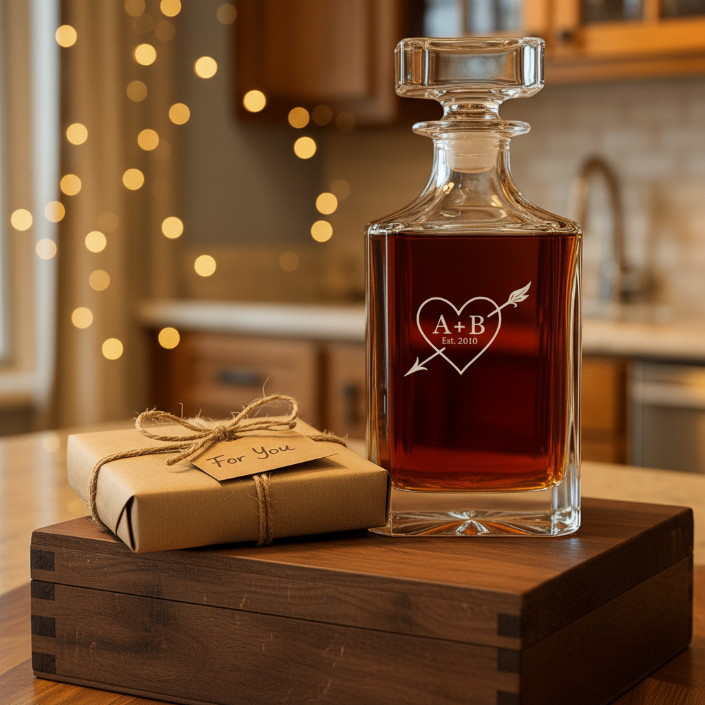 Forever Yours Personalized Decanter