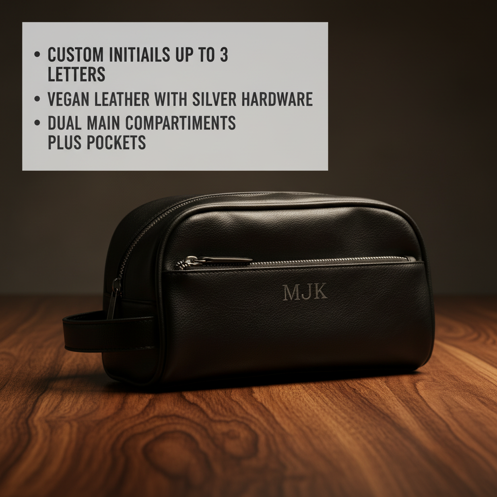 JetSet Personalized Toiletry Bag