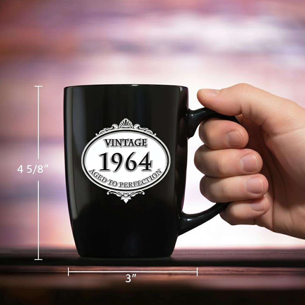 Vintage Year Birthday Gift Coffee Mug