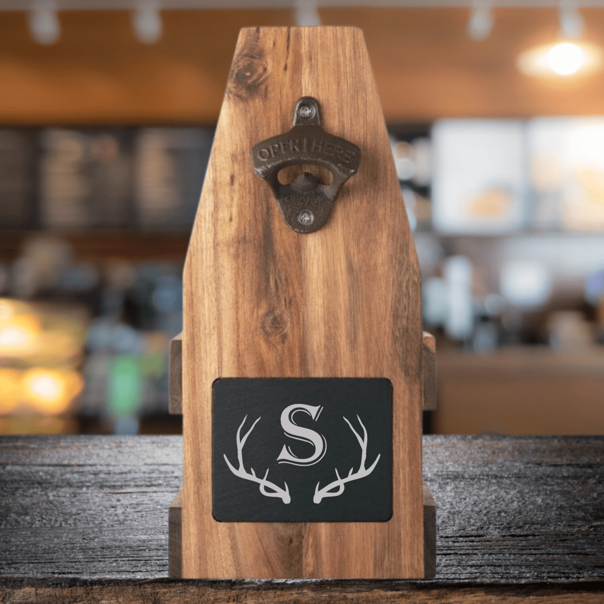 Unique Personalized Brew Bearer Customized Bottle Openers Gifts for Men by Groovy Guy