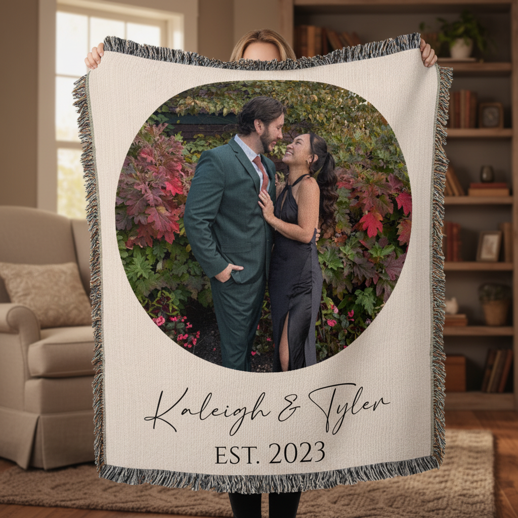 Wrapped in Love Photo Blanket