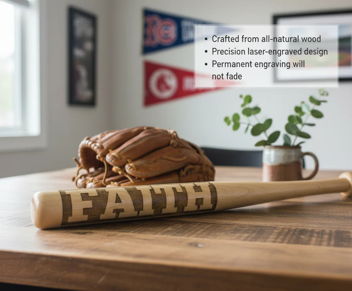 Custom Engraved Baseball Bat