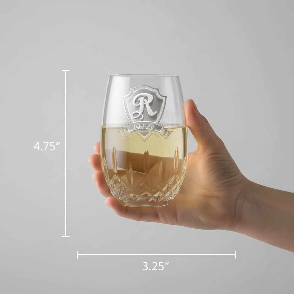 Waterford Crest Personalized Wine Glasses