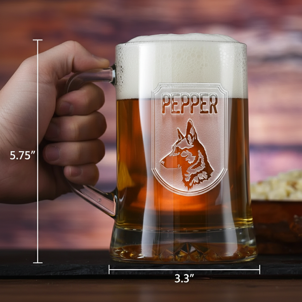 Man's Best Friend Beer Mug