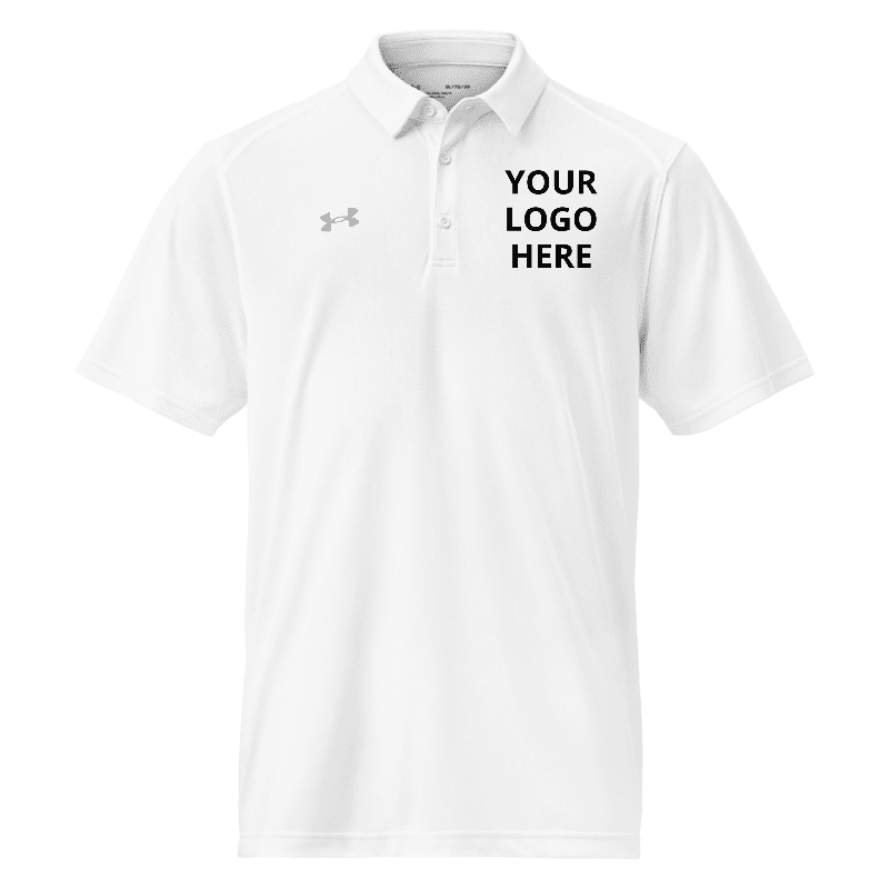 Unique Personalized Under Armour® Logo Polo Customized cor Gifts for Men by Groovy Guy