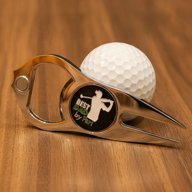 Best Dad By Par Golf Divot Tool — Lead Image