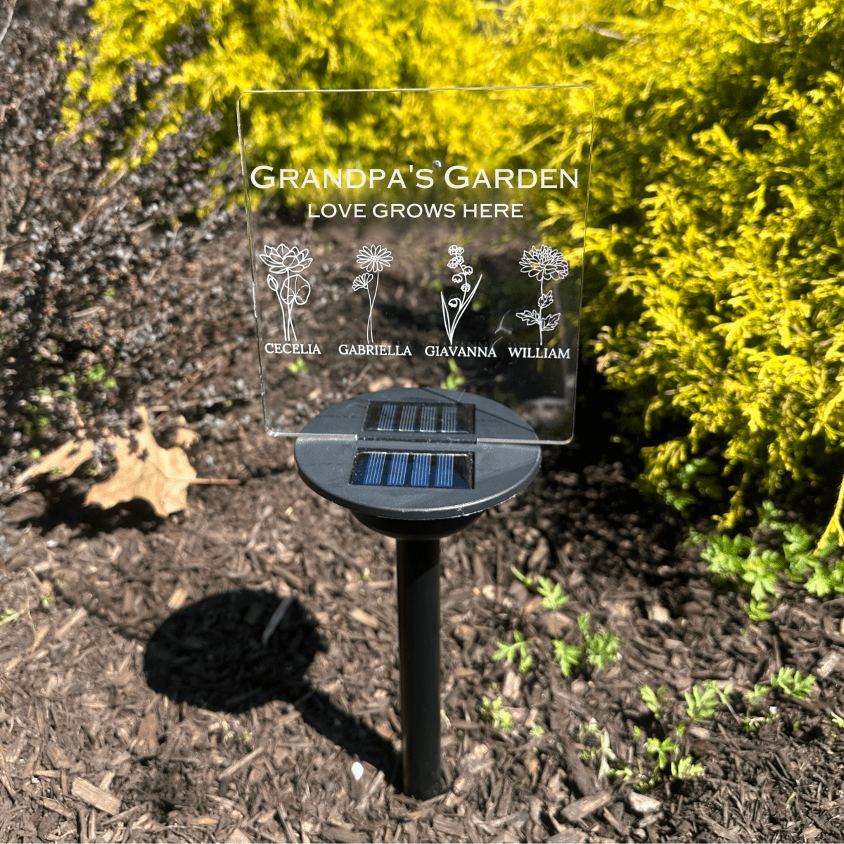 Unique Personalized Garden Sign Father's Day Customized Fathers Day Gifts for Men by Groovy Guy