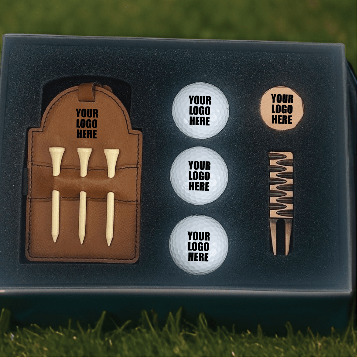 Unique Personalized Golf Tournament Gizmo Set Customized Golf Outing Gifts for Men by Groovy Guy