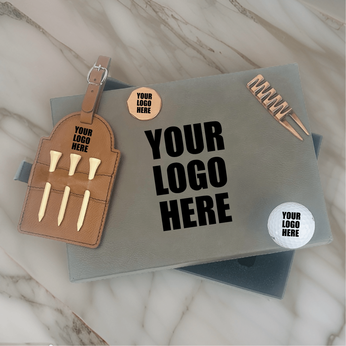 Unique Personalized Golf Tournament Gizmo Set Customized Golf Outing Gifts for Men by Groovy Guy