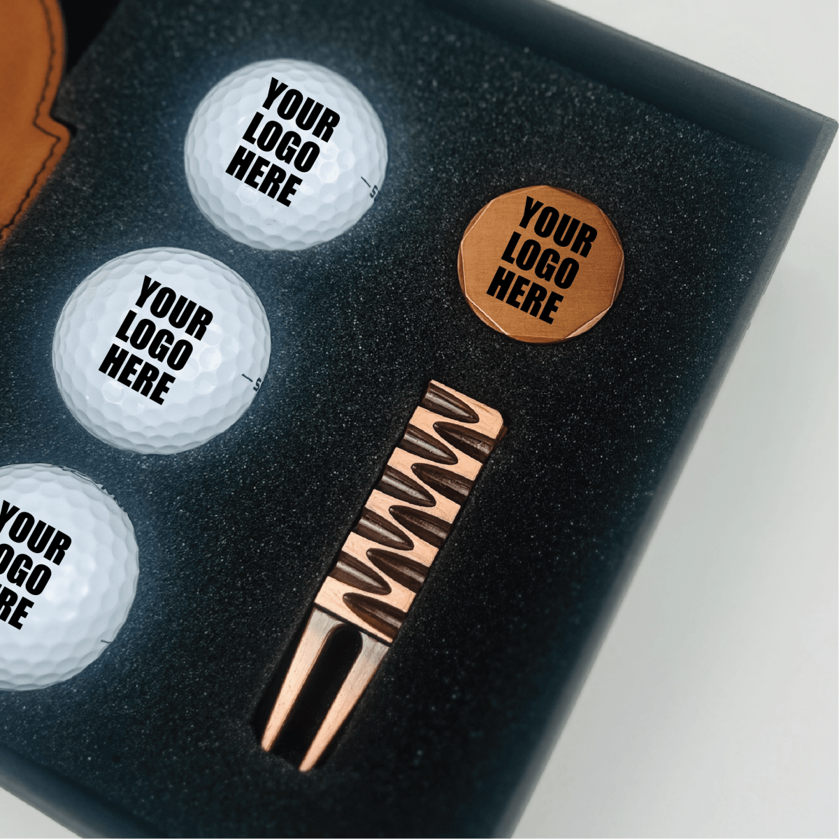 Unique Personalized Golf Tournament Gizmo Set Customized Golf Outing Gifts for Men by Groovy Guy