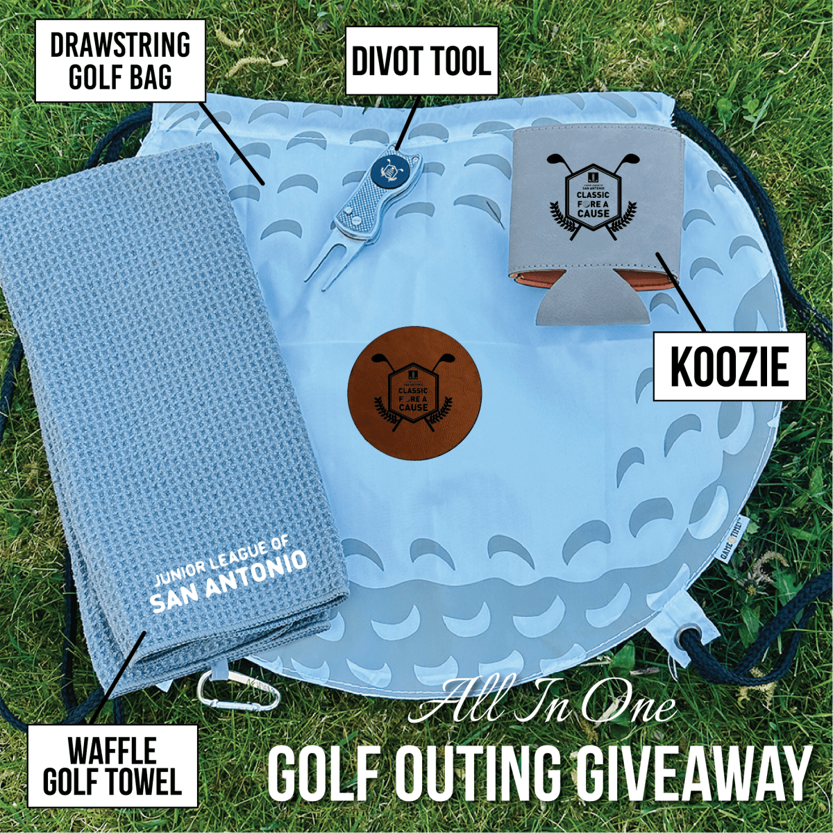 Unique Personalized Birdie Swag Bag Customized Gifts for Men by Groovy Guy