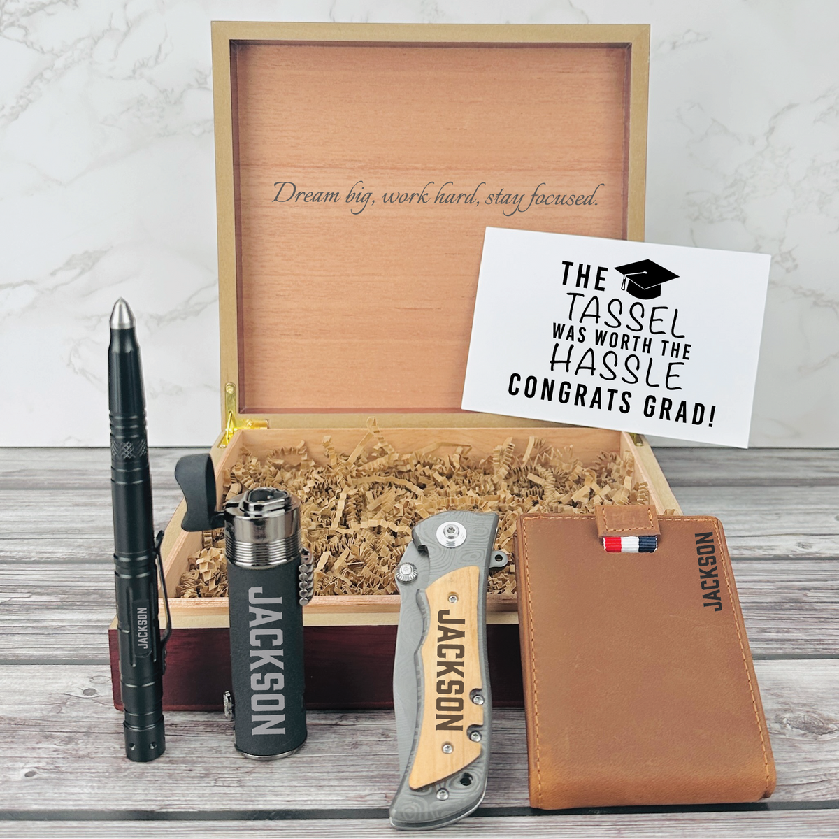 Prestige Scholar Personalized Graduation Gift Set