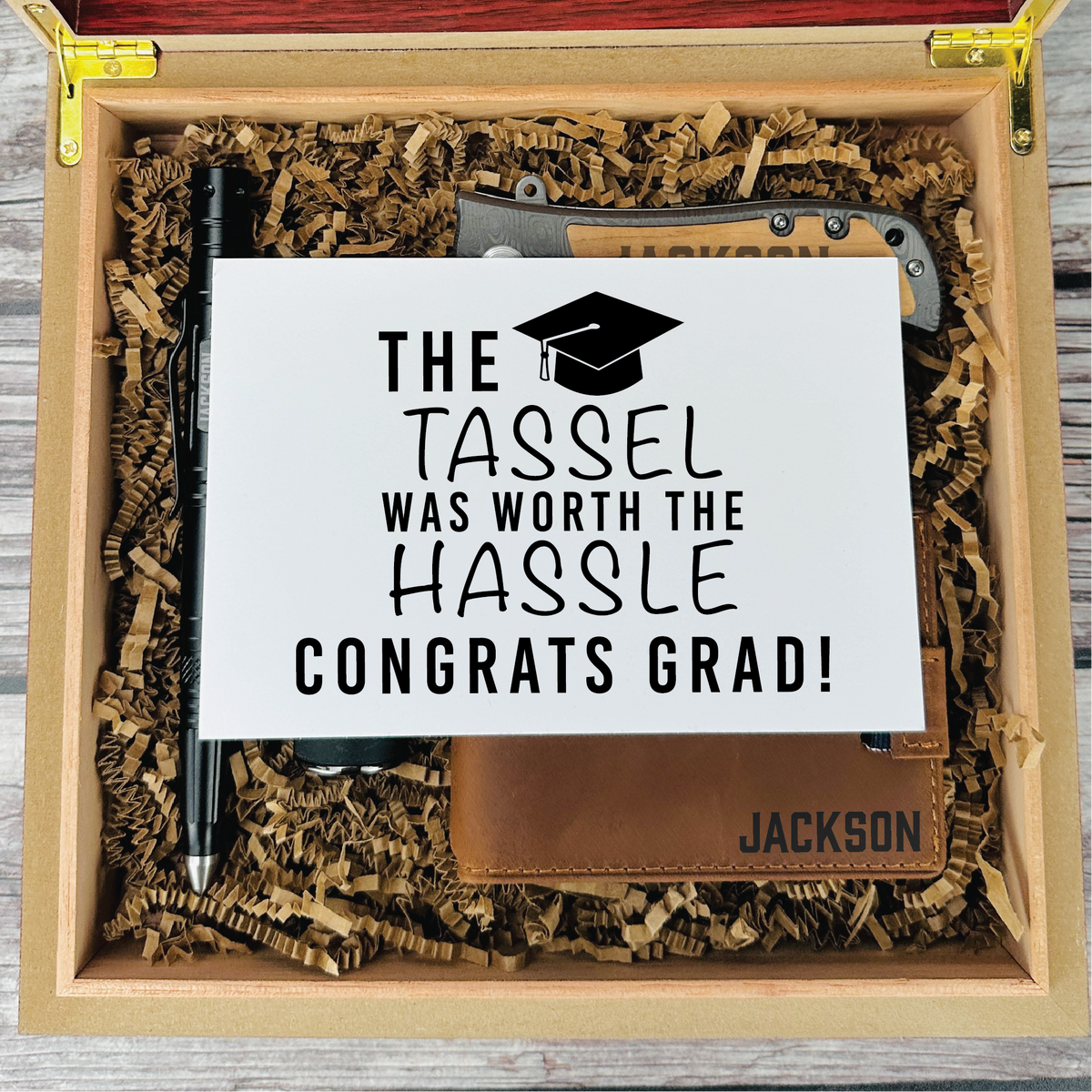 Prestige Scholar Personalized Graduation Gift Set