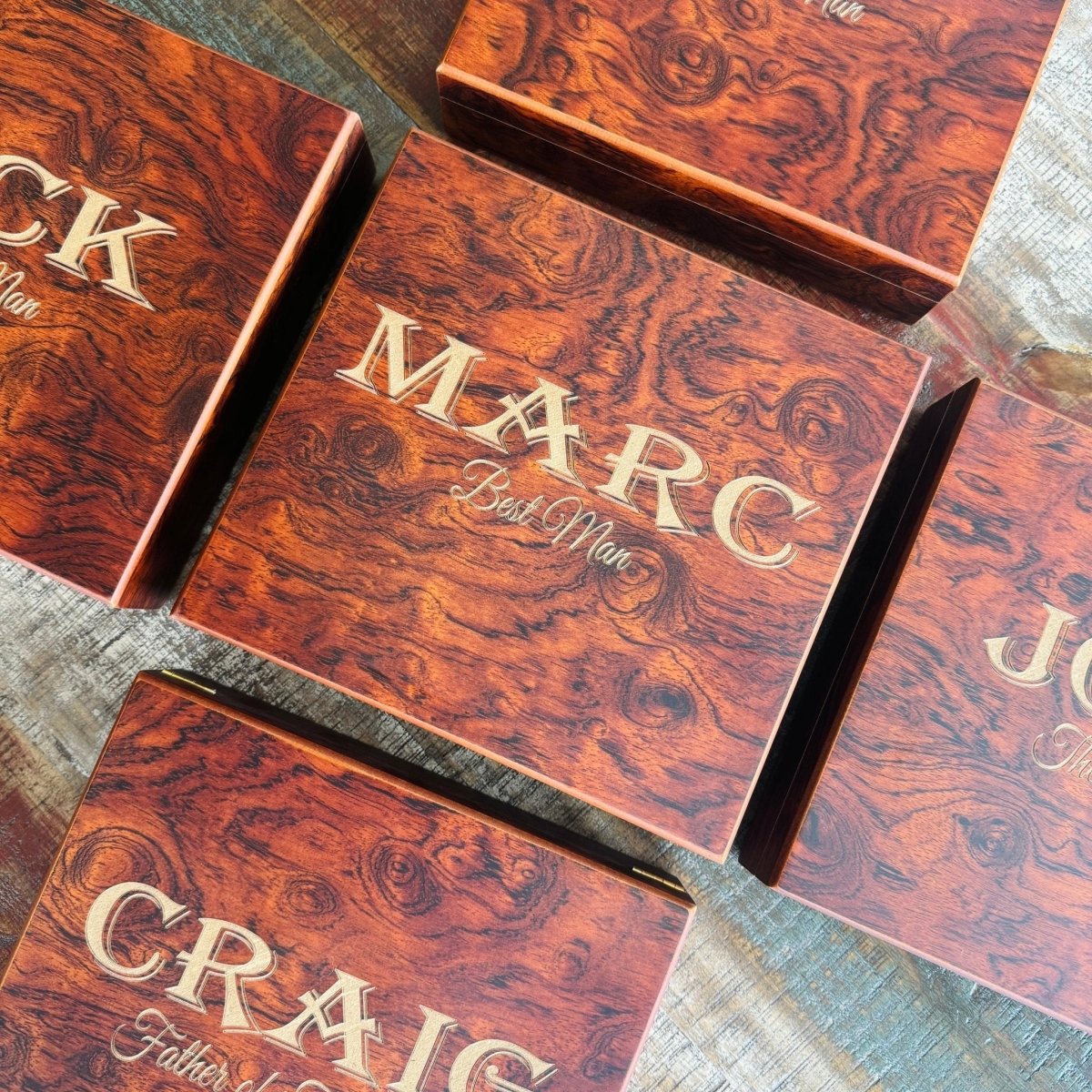 Unique Personalized Ultimate Box Set Customized Groomsmen Gifts Gifts for Men by Groovy Guy