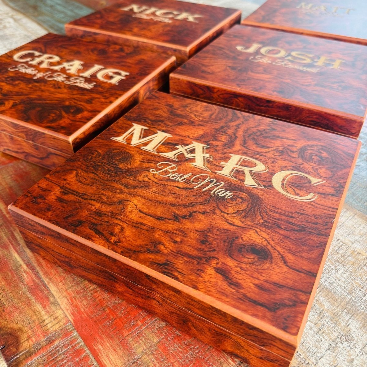 Unique Personalized Ultimate Box Set Customized Groomsmen Gifts Gifts for Men by Groovy Guy