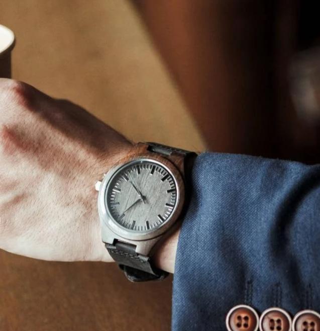 Unique Personalized Custom Logo Watch Customized Logo Gifts for Men by Groovy Guy