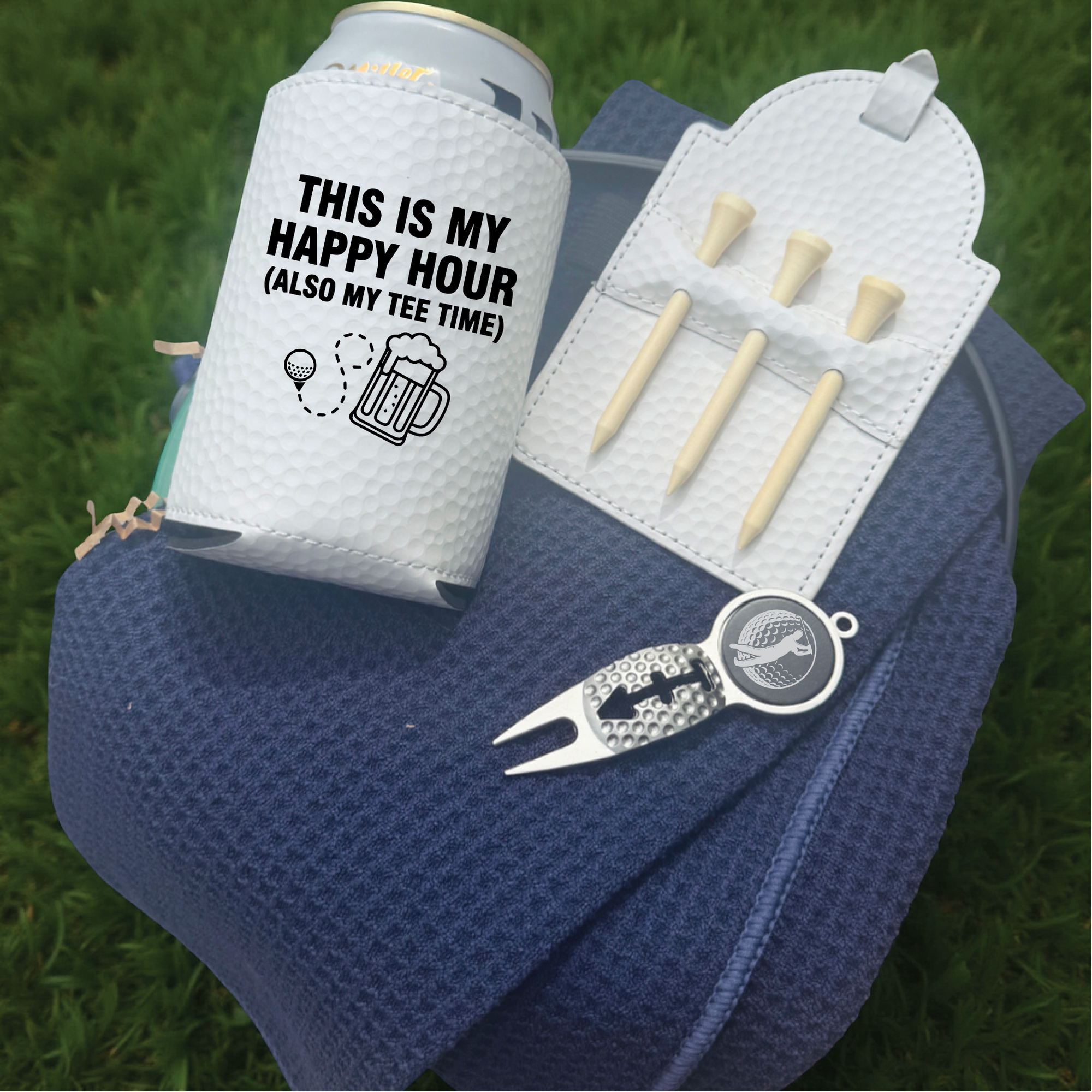 Happy Hour Golf Gift Basket