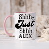 Pink Funny Coffee Mug With Hghgh Design