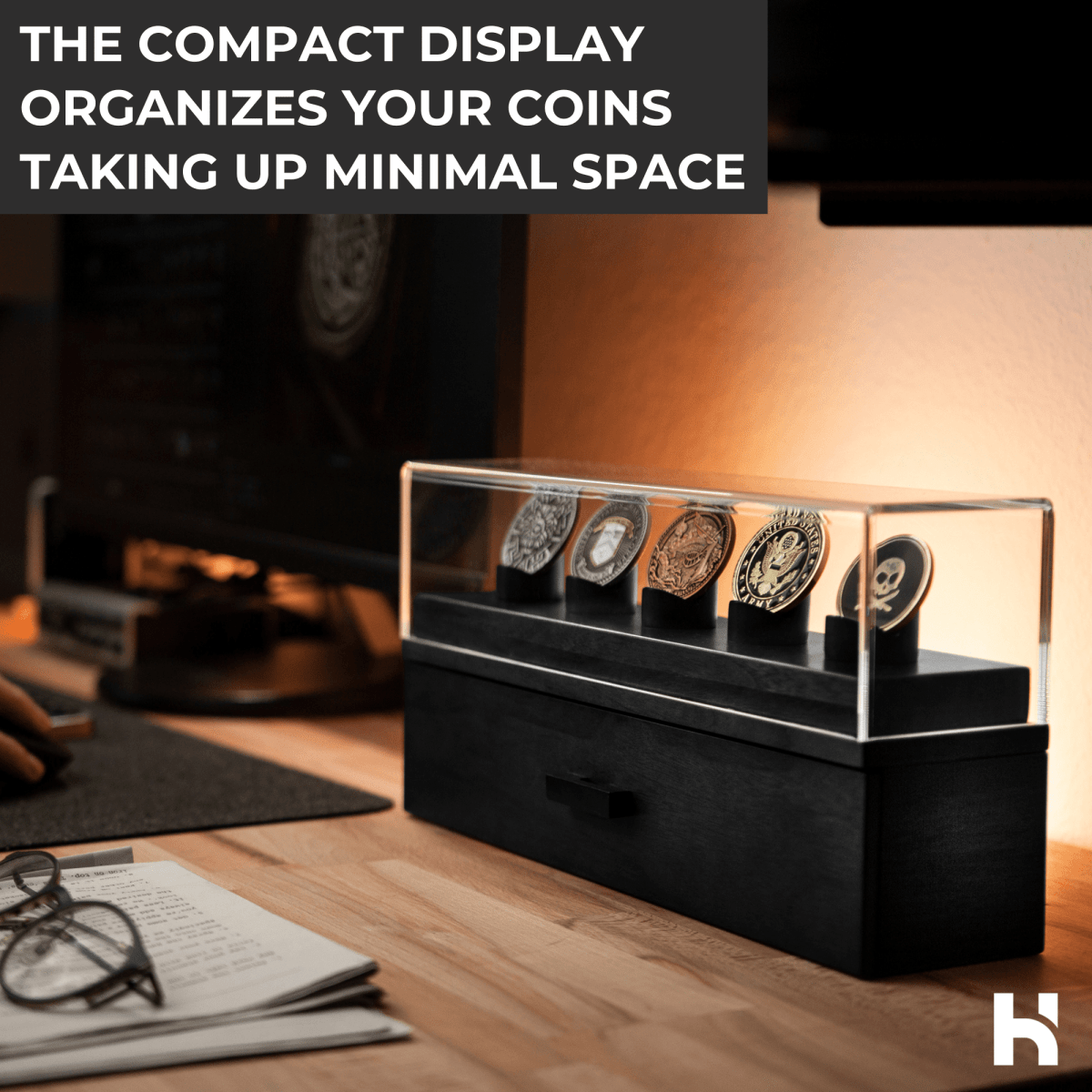 Unique Personalized The Coin Deck Customized Gifts for Men by Groovy Guy