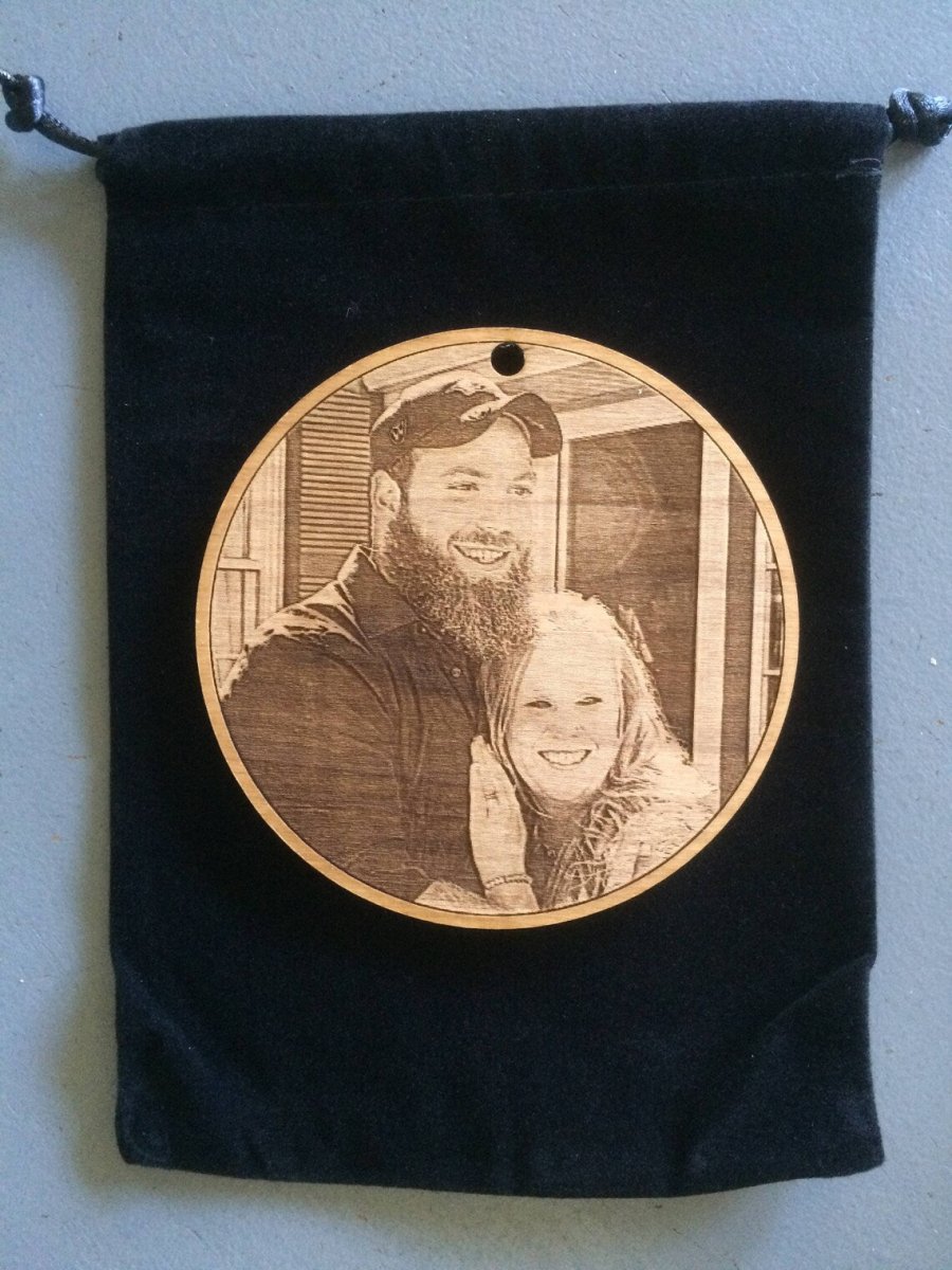 Unique Personalized Holiday Love Ornament Customized Holiday Ornament Gifts for Men by Groovy Guy