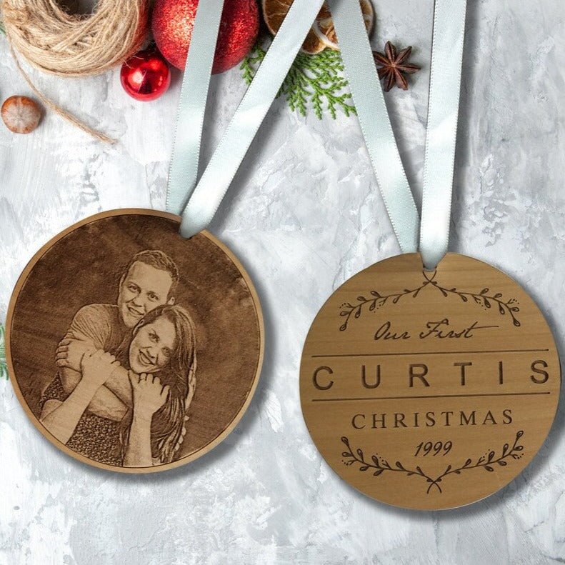 Unique Personalized Holiday Love Ornament Customized Holiday Ornament Gifts for Men by Groovy Guy