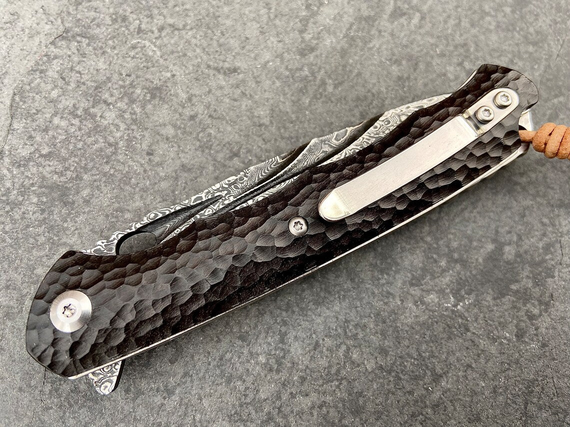 Unique Personalized Durable Damascus Core Blade Customized Knives Gifts for Men by Groovy Guy