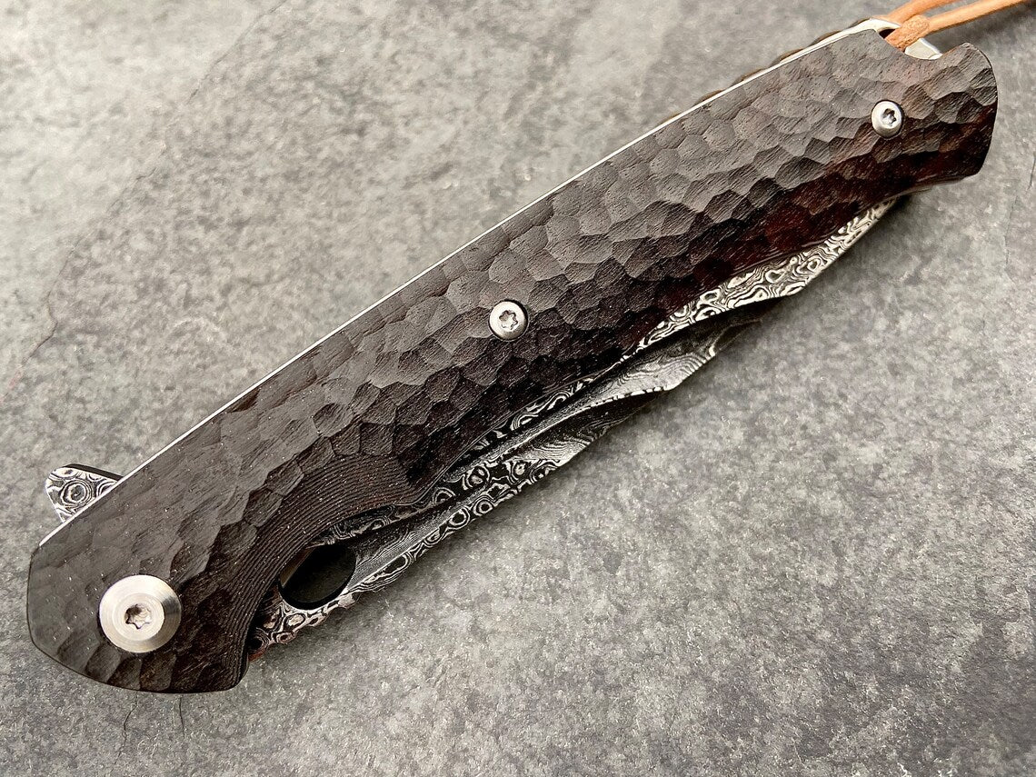 Unique Personalized Durable Damascus Core Blade Customized Knives Gifts for Men by Groovy Guy