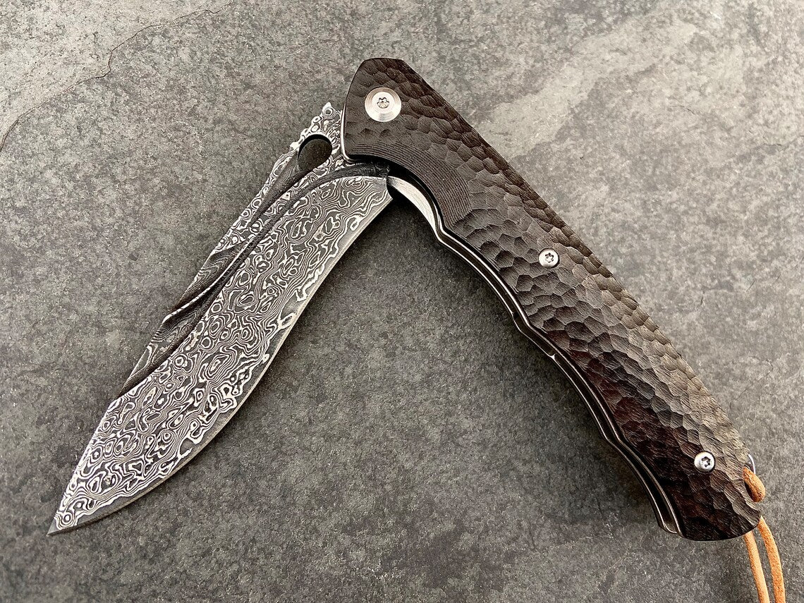Unique Personalized Durable Damascus Core Blade Customized Knives Gifts for Men by Groovy Guy