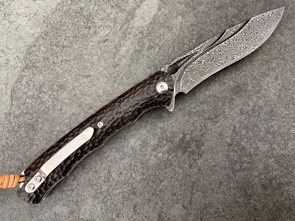 Unique Personalized Durable Damascus Core Blade Customized Knives Gifts for Men by Groovy Guy