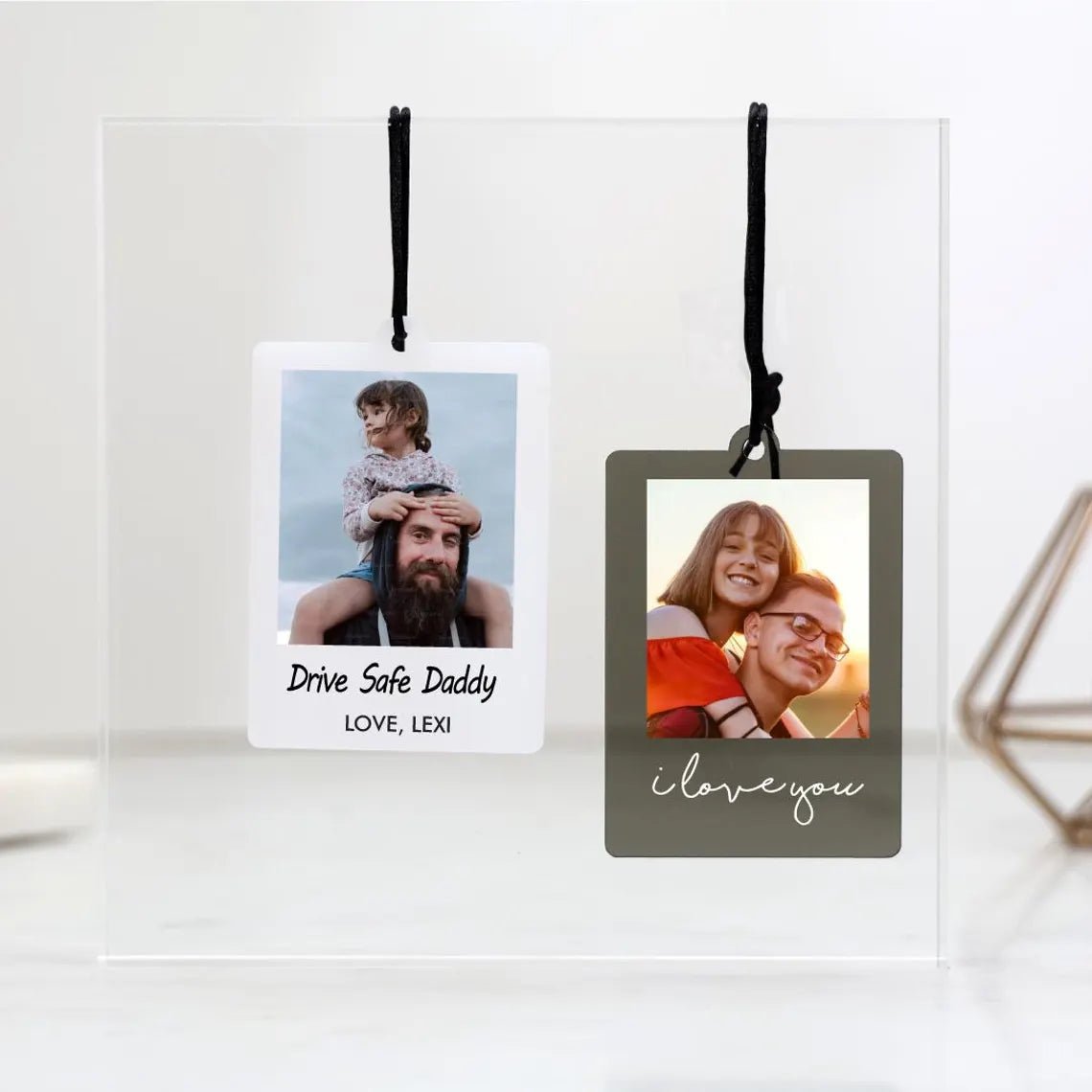 Unique Personalized Personalized Car Ornament Customized Gifts for Men by Groovy Guy