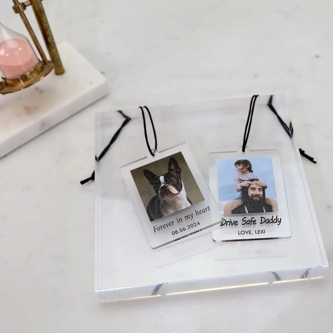 Unique Personalized Personalized Car Ornament Customized Gifts for Men by Groovy Guy