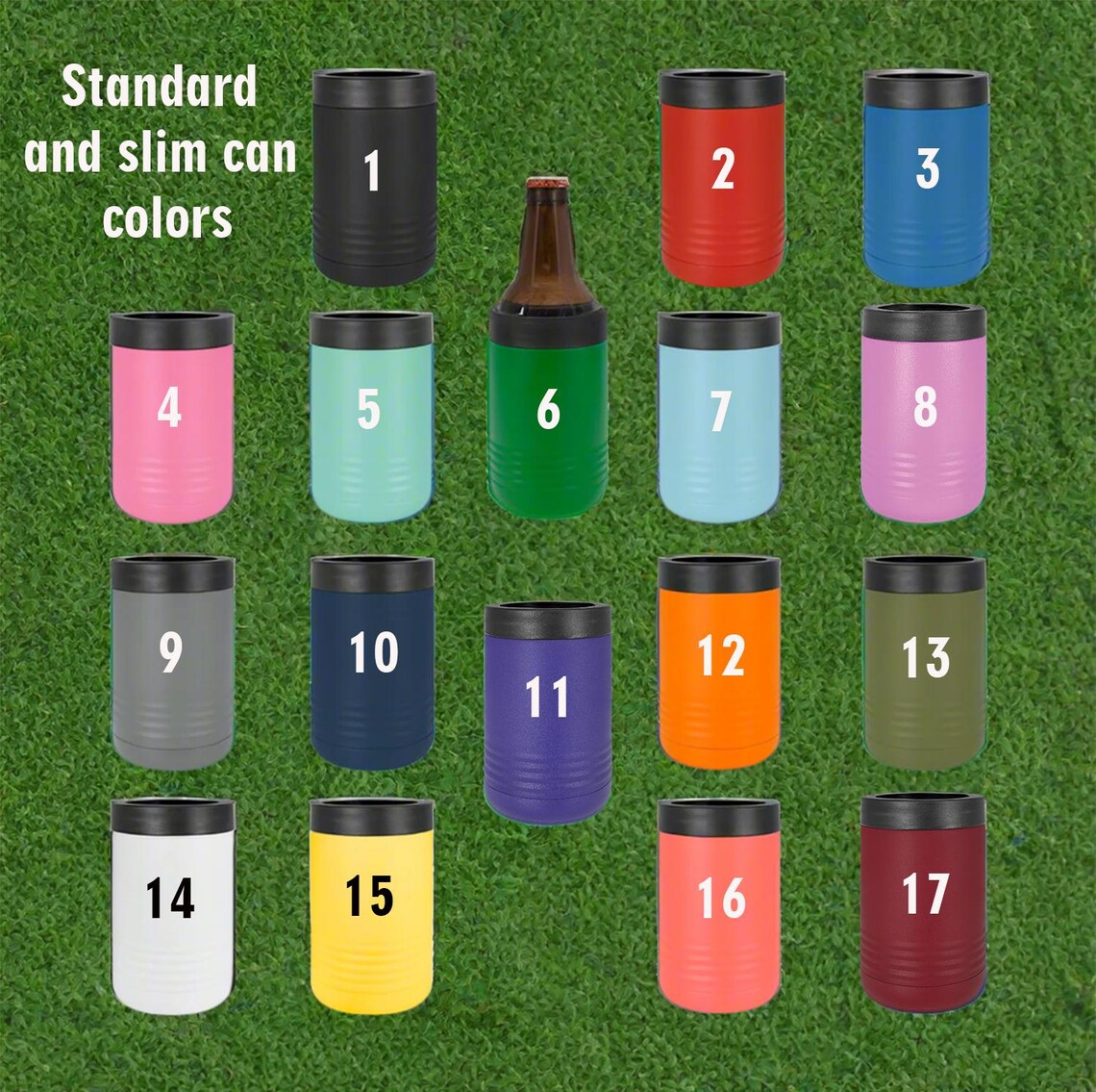 Engraved Football Can Cooler – Tailgate & Game Day Drink Holder for Men