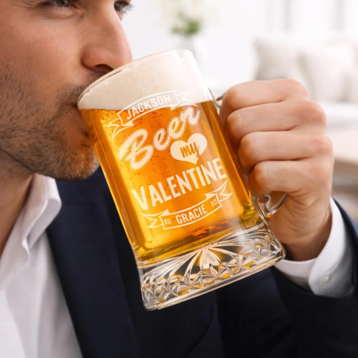 Beer My Valentine Mug