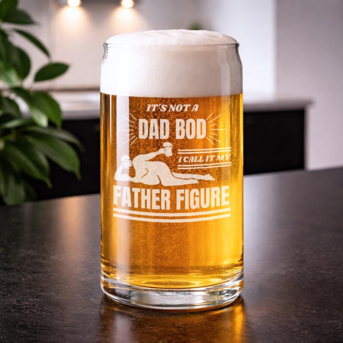 Father Figure Dad Beer Mug